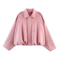 Oversized Bomber Jacket For Women