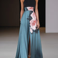 Fall Wedding Guest A -Line Maxi Dress