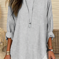 Trendy Striped Blouse