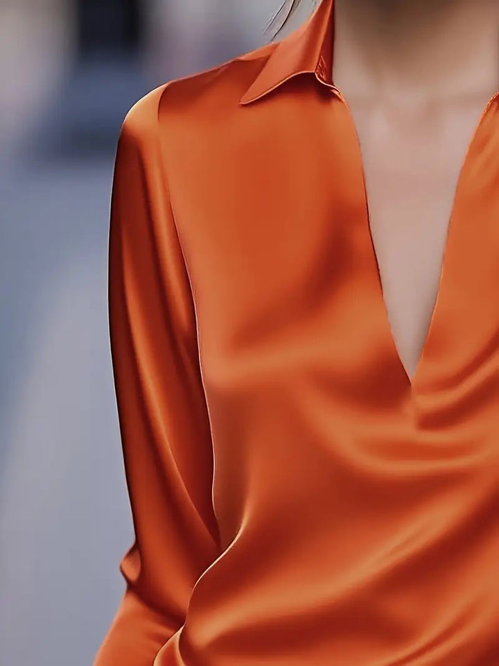 Premium V-Neck Blouse