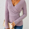 Tummy Tucking Long Sleeve Top