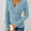 Tummy Tucking Long Sleeve Top