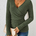 Tummy Tucking Long Sleeve Top