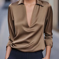 Premium V-Neck Blouse