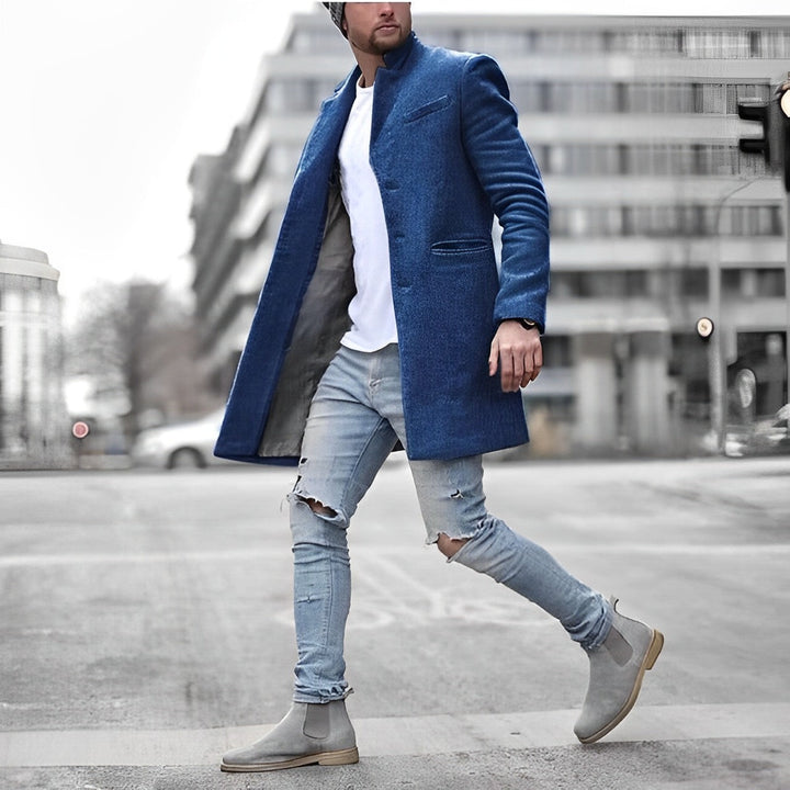 Men's Slim-Fit Topcoat