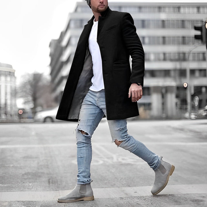 Men's Slim-Fit Topcoat