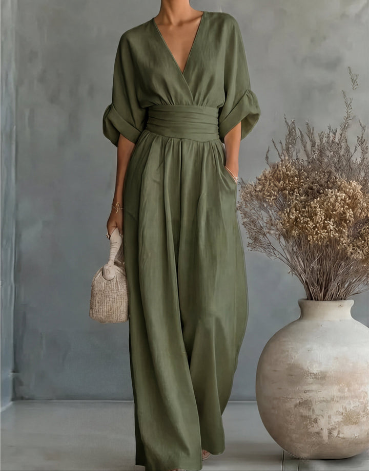 Elegant Wide-Leg Jumpsuit