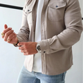 Men's Long Sleeve Shirt Jacket