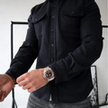 Men's Long Sleeve Shirt Jacket