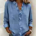 Lightweight V-Neck Blouse