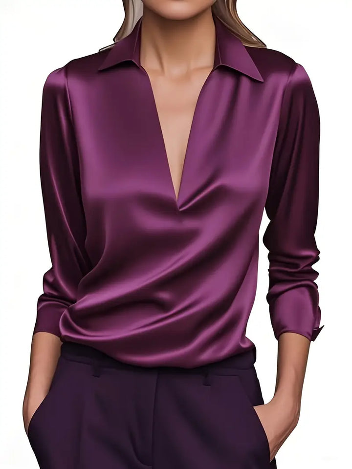 Premium V-Neck Blouse