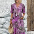 Colorful Midi Dress