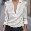 Premium V-Neck Blouse