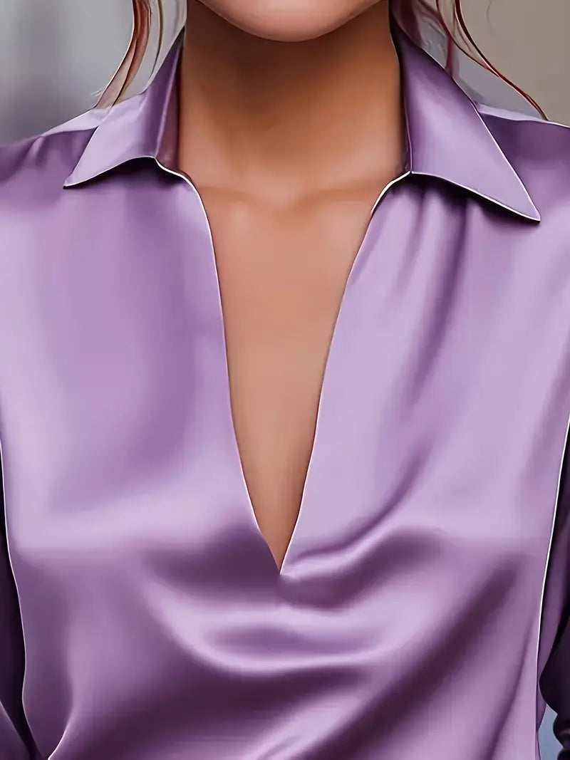 Premium V-Neck Blouse