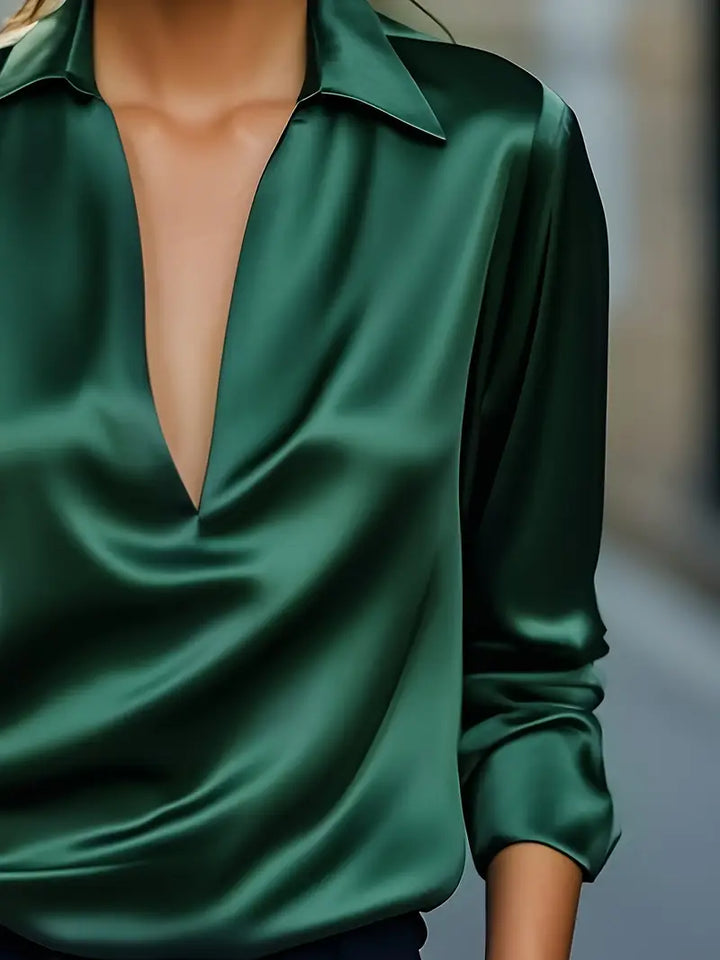 Premium V-Neck Blouse