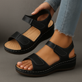Orthopedic Sandals with Wedge Heel