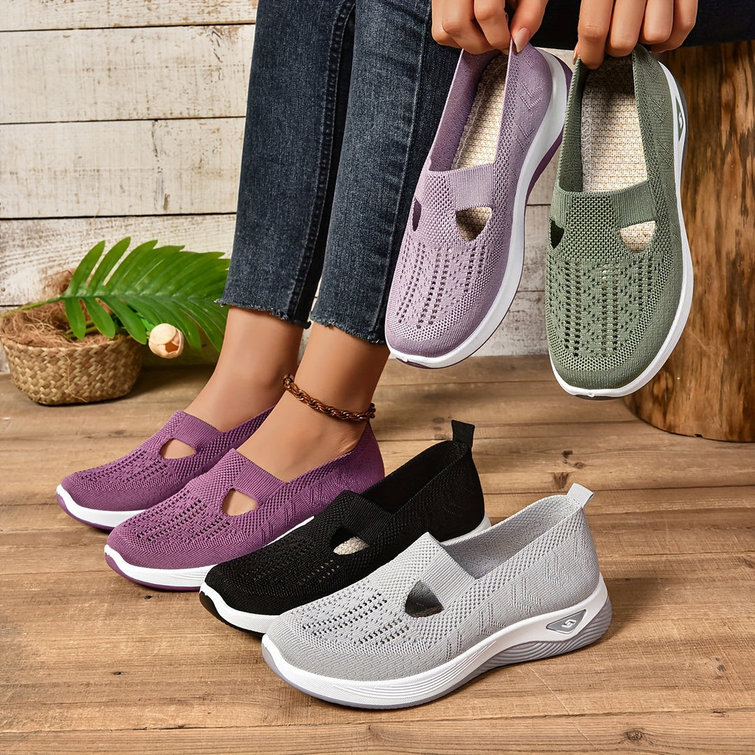 Abby Orthopaedic Slip-On Shoes with Effortless Comfort For Women