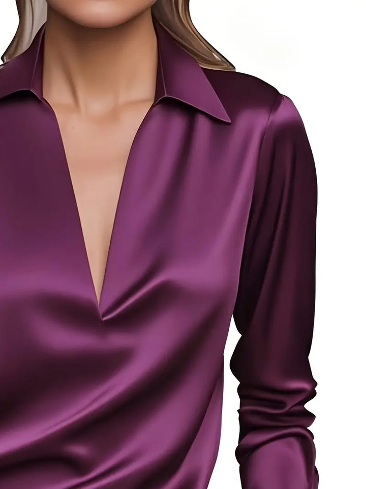 Premium V-Neck Blouse