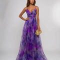 Alison | Pleated Floral Maxi Summer Dress