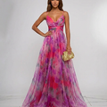 Alison | Pleated Floral Maxi Summer Dress