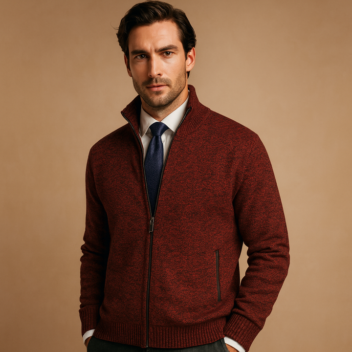 Premium Zip Knit Jacket For Men