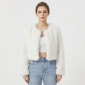 Luxe Faux Fur Jacket For Women