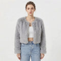 Luxe Faux Fur Jacket For Women
