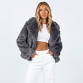 Luxury Faux Fur Jacket For Women