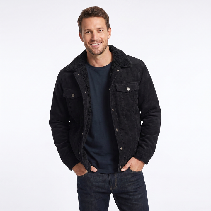 Sherpa Corduroy Jacket For Men