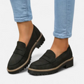 Classic Chunky Sole Loafers with Modern Edge For Women