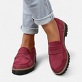 Classic Chunky Sole Loafers with Modern Edge For Women
