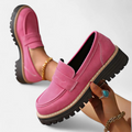 Classic Chunky Sole Loafers with Modern Edge For Women