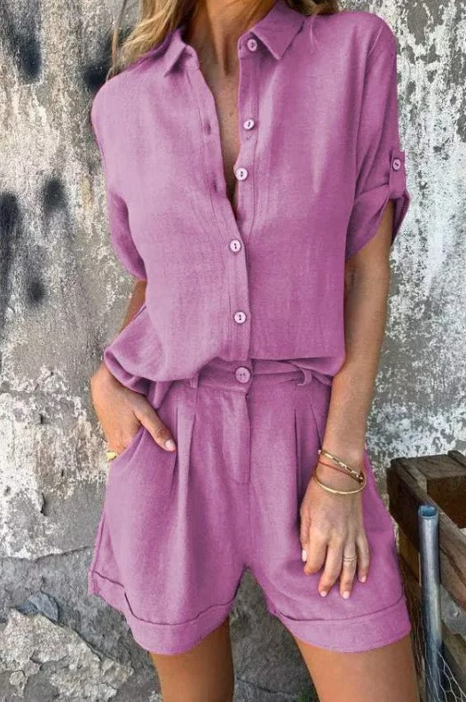 Lightweight Shorts and Top Set
