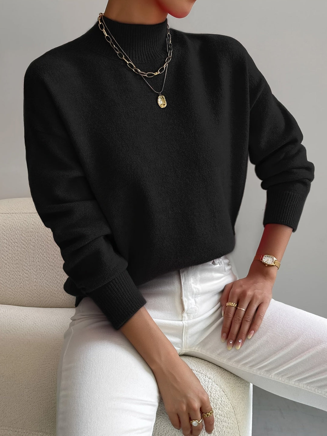 Elegant Turtleneck Sweater