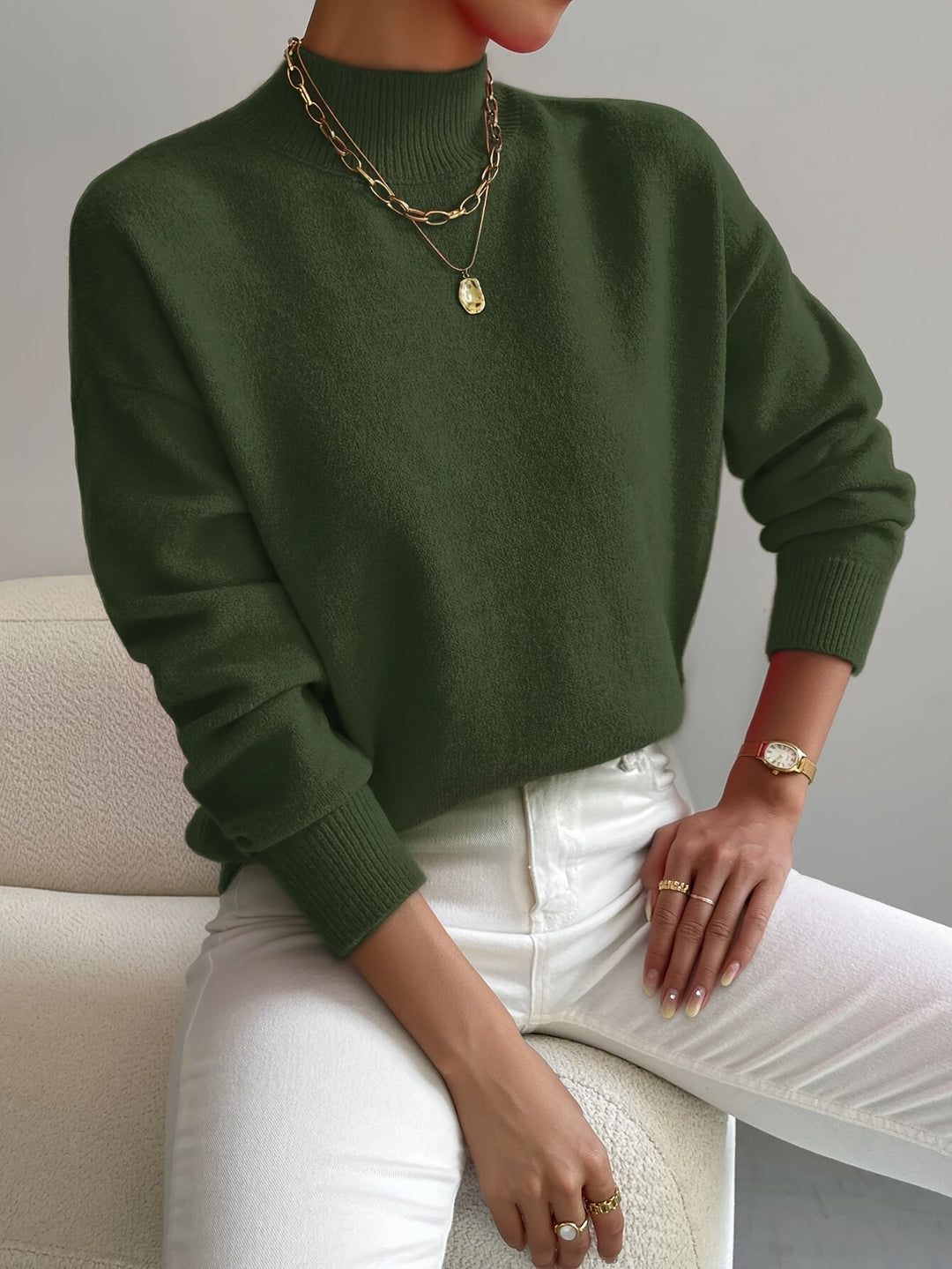 Elegant Turtleneck Sweater