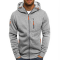 Men's Cotton Zip-Up Hoodie