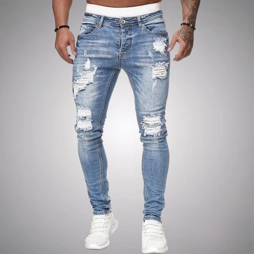 Men's Skinny Ripped Jeans