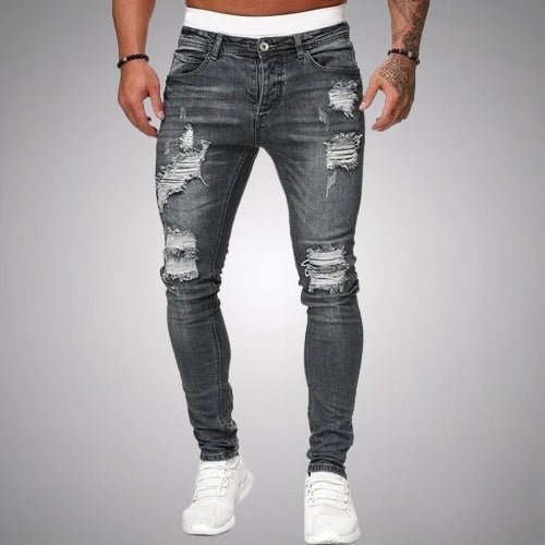Men's Skinny Ripped Jeans