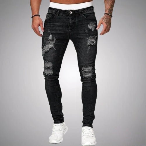 Men's Skinny Ripped Jeans