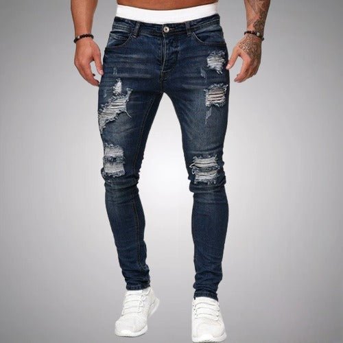 Men's Skinny Ripped Jeans
