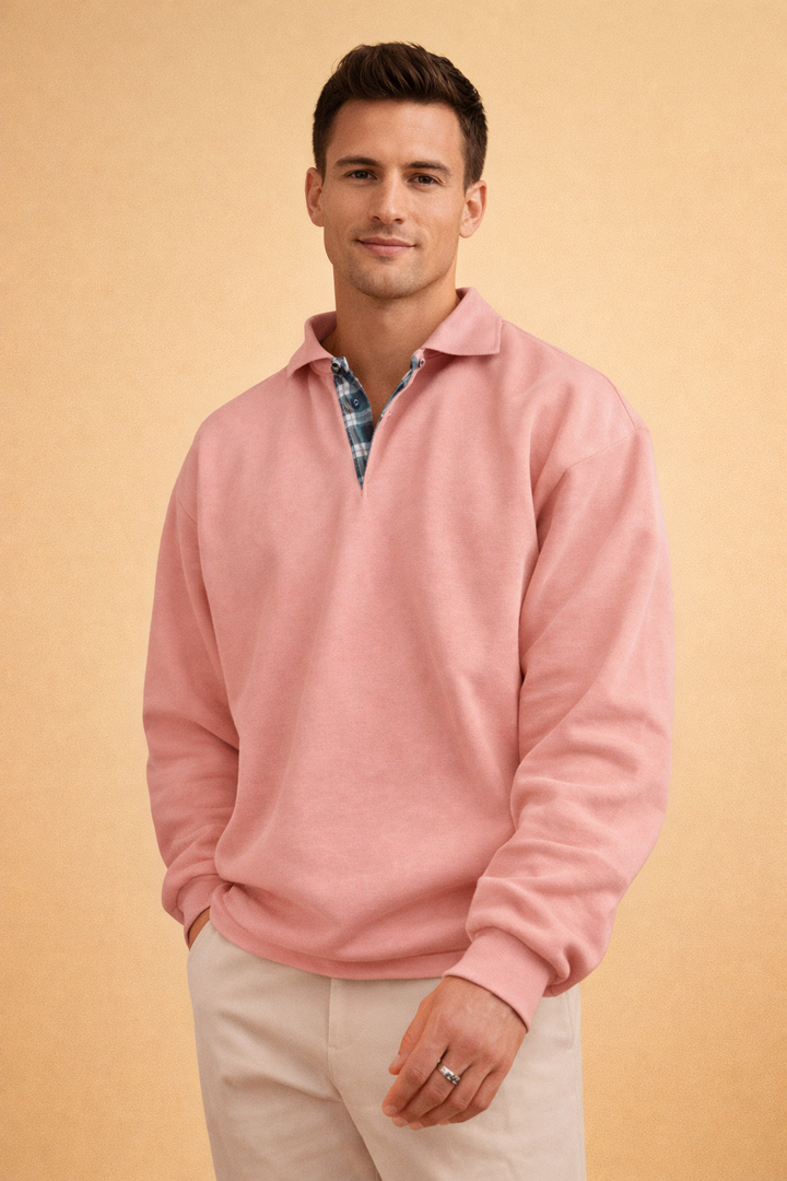 Premium Casual Knit Polo For Men