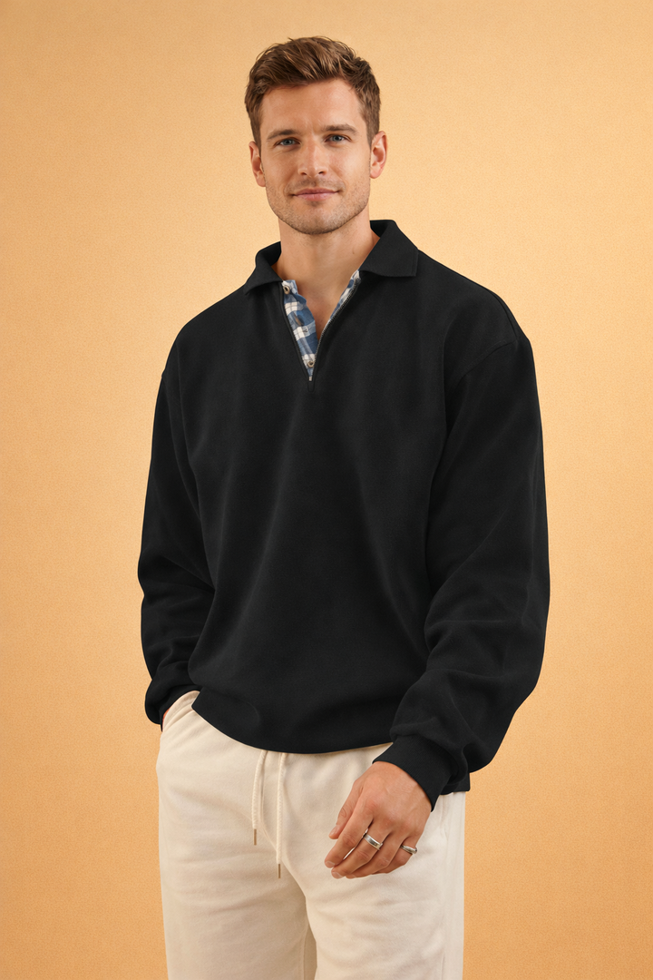 Premium Casual Knit Polo For Men