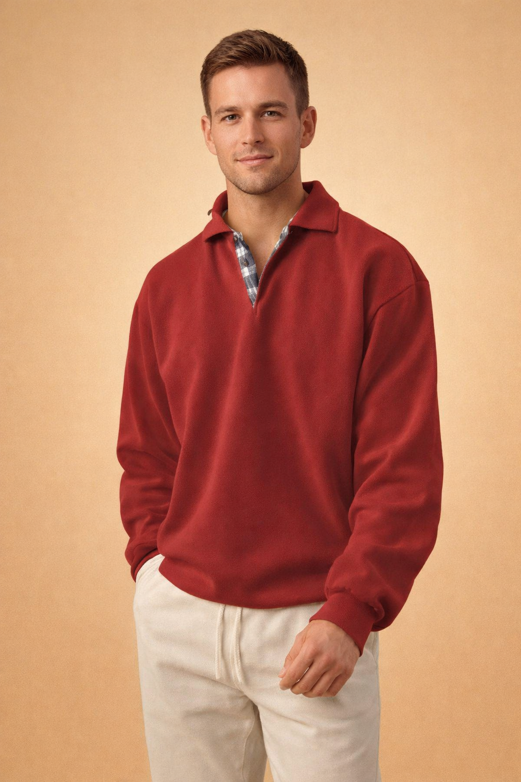 Premium Casual Knit Polo For Men