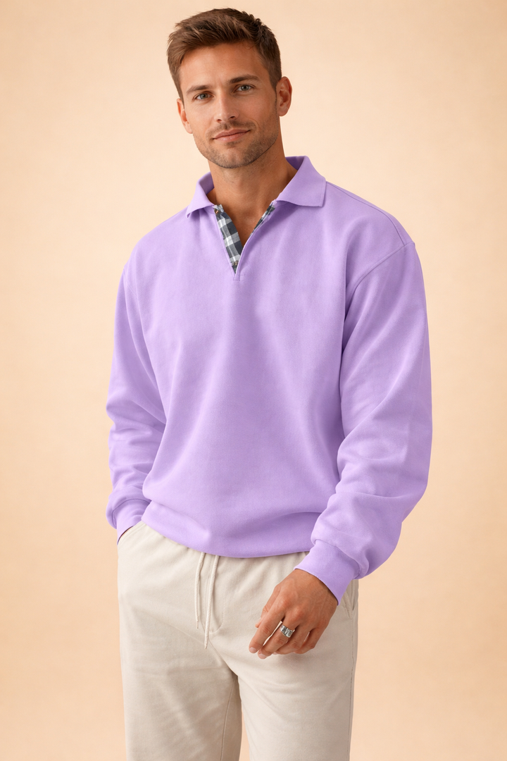 Premium Casual Knit Polo For Men