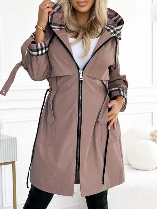 Waterproof & Windproof Zip Coat