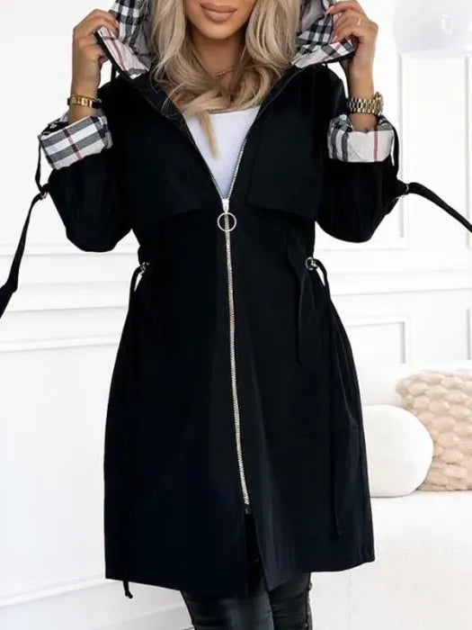 Waterproof & Windproof Zip Coat