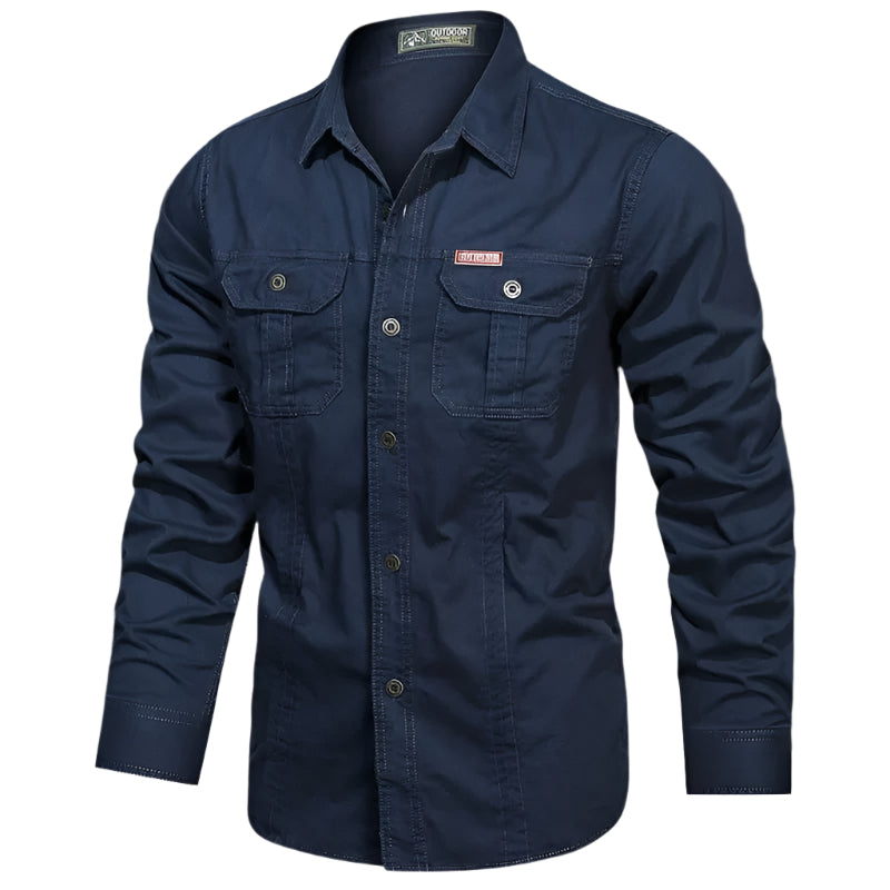 Men's Long Sleeve Button-Down Shirt