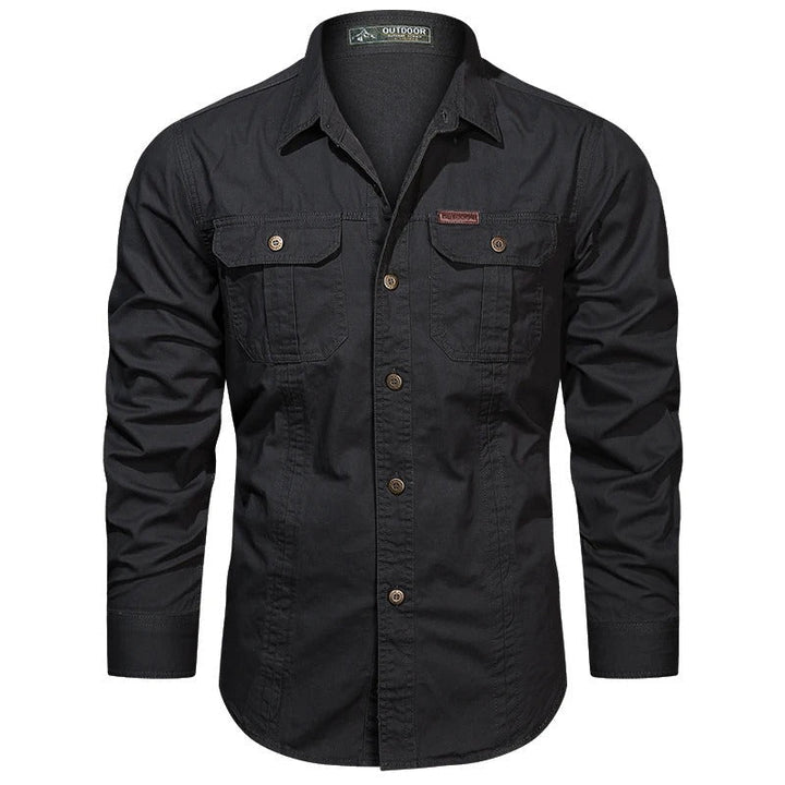 Men's Long Sleeve Button-Down Shirt