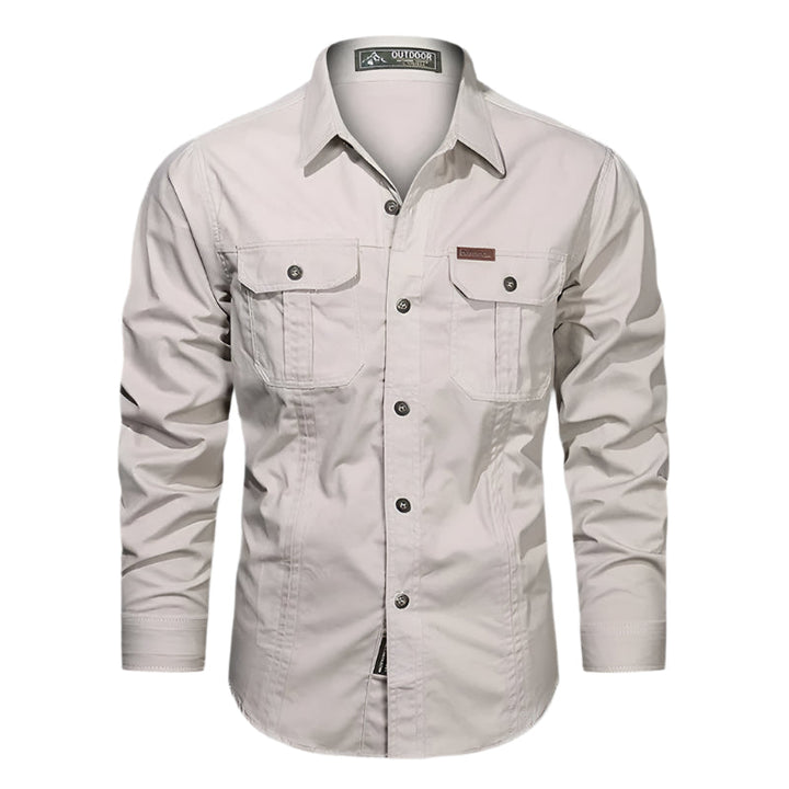Men's Long Sleeve Button-Down Shirt