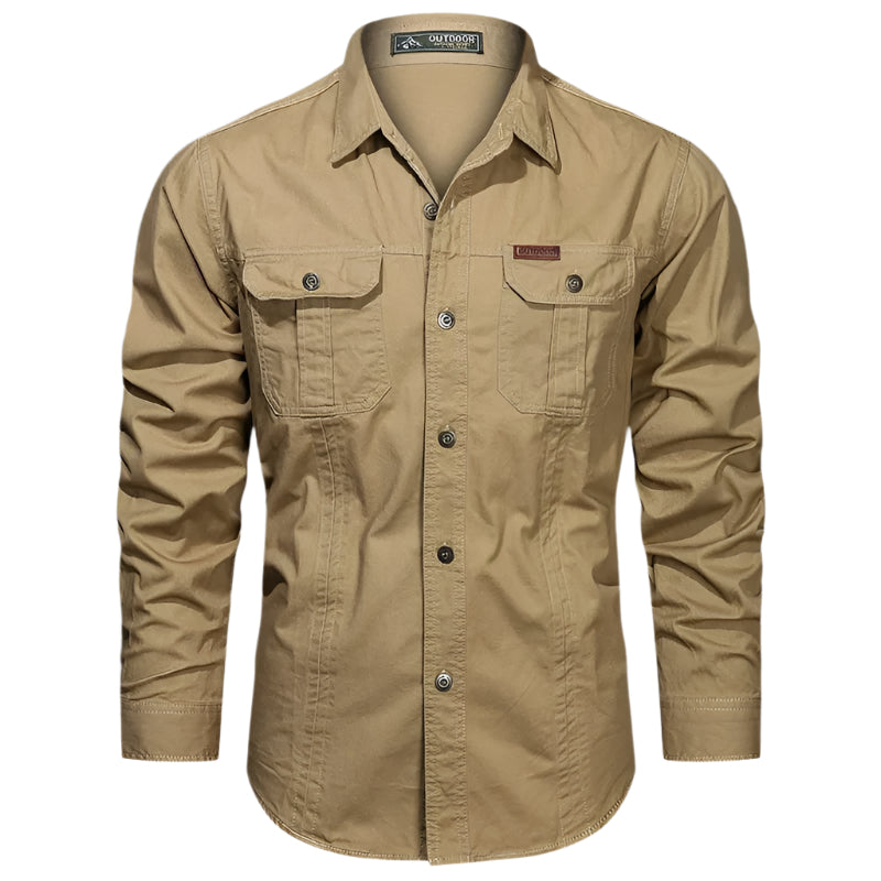 Men's Long Sleeve Button-Down Shirt